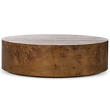 Caya Large Coffee Table, Caramel Burl by Four Hands