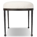 Corinne Accent Bench, Crete Pebble by Four hands
