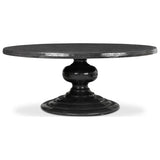 Magnolia Dining Table 76", Glossy Black Concrete by Four Hands — PRM_1