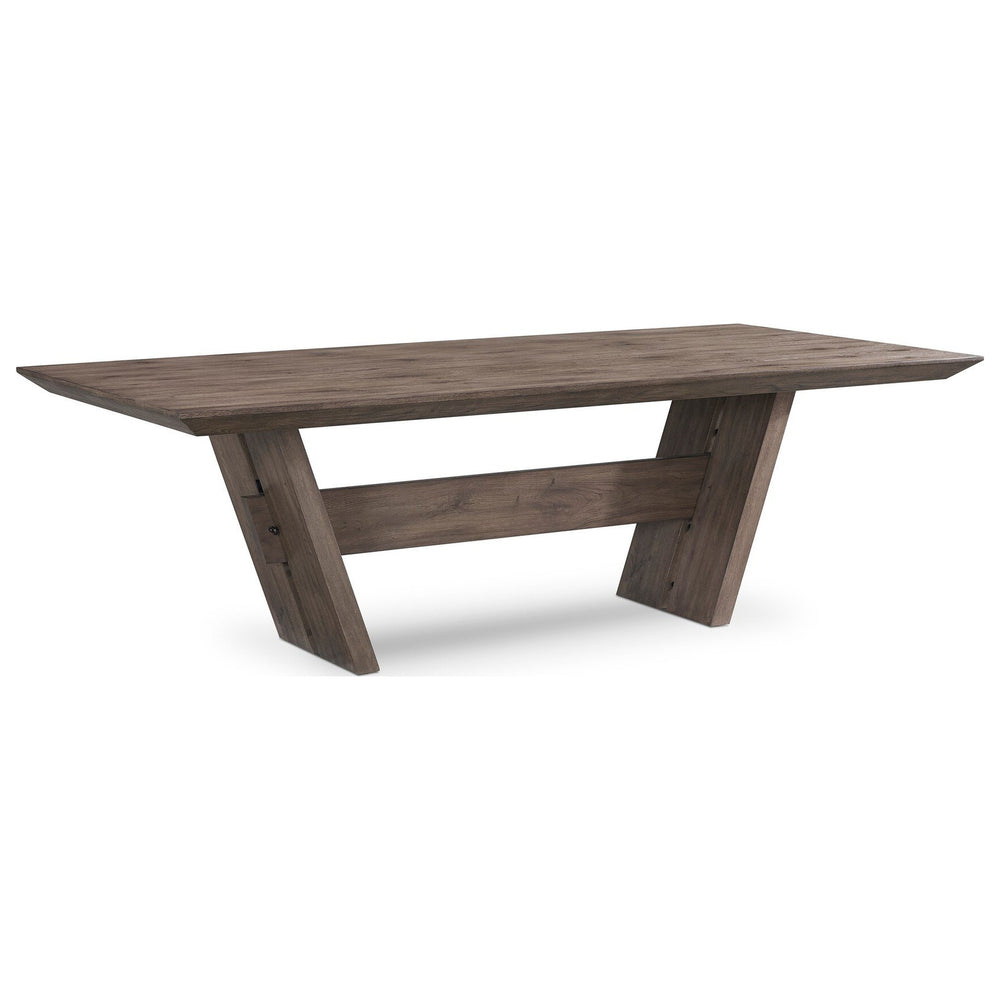 Bonham Dining Table 94", Grey Rustic Oak Veneer by Four Hands — PRM_1