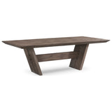 Bonham Dining Table 94", Grey Rustic Oak Veneer by Four Hands — PRM_1