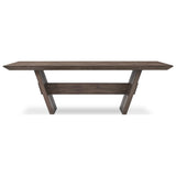Bonham Dining Table 94", Grey Rustic Oak Veneer by Four Hands — FRT_1