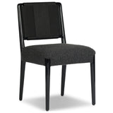Rothler Lacquer Dining Chair, Lana Charcoal by Four Hands — PRM_1