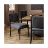 Rothler Lacquer Dining Chair, Lana Charcoal by Four Hands — ESS_1