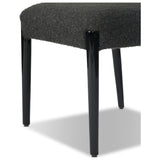 Rothler Lacquer Dining Chair, Lana Charcoal by Four Hands — DET_1