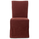 Vista Two Tone Slipcovered Dining Chair, Broadway Bordeaux, Set of 2 by Four Hands — FRT_1
