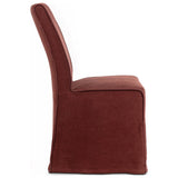 Vista Two Tone Slipcovered Dining Chair, Broadway Bordeaux, Set of 2 by Four Hands — SID_1