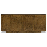 Freda Four Door Sideboard, Antiqued Brass Aluminum by Four Hands — FRT_1