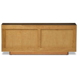Freda Four Door Sideboard, Antiqued Brass Aluminum by Four Hands — BCK_1