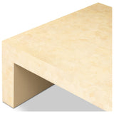 Parish Coffee Table, Natural Eggshell by Four Hands — DET_1
