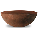 Ryan Coffee Table, Glossy Brown Concrete by Four Hands — PRM_1