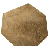 Brooklyn Aluminum Coffee Table, Antiqued Brass Aluminum by Four Hands — TOP_1