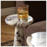Ravine Marble Accent Table, Set of 2, Calacatta Viola by Four Hands — DET_1