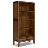 Zhang Bookcase, Burnt Umber Eucalyptus Veneer by Four Hands — PRM_1
