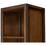Zhang Bookcase, Burnt Umber Eucalyptus Veneer by Four Hands — DET_1