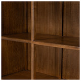 Zhang Bookcase, Burnt Umber Eucalyptus Veneer by Four Hands — DET_1