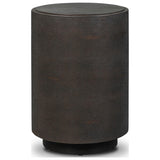 Crosby Shagreen Side Table, Black Oak by Four Hands — PRM_1
