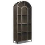 Belmont Leather Cabinet, Dulane Moss by Four Hands — PRM_1