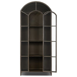 Belmont Leather Cabinet, Dulane Moss by Four Hands — OPN_1