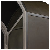 Belmont Leather Cabinet, Dulane Moss by Four Hands — DET_1