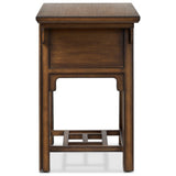 Zhang Desk With Chair, Burnt Umber Eucalyptus Veneer by Four Hands — SID_1