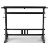 Rockwell Drafting Table, Dark Espresso Reclaimed French Oak by Four Hands — FRT_1