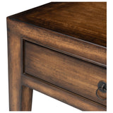 Zhang End Table, Burnt Umber Eucalyptus Veneer by Four Hands — DET_1