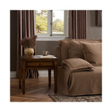 Zhang End Table, Burnt Umber Eucalyptus Veneer by Four Hands — ESS_1