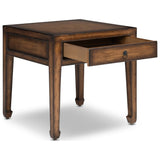 Zhang End Table, Burnt Umber Eucalyptus Veneer by Four Hands — OPN_1