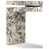 Matthes Marble Console Table, Calacatta Viola by Four Hands — DET_1