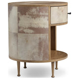 Vellum Round Nightstand, Vellum by Four Hands — SID_1