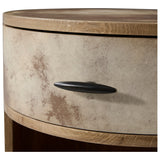 Vellum Round Nightstand, Vellum by Four Hands — DET_1