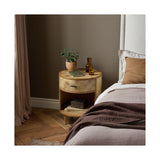 Vellum Round Nightstand, Vellum by Four Hands — ESS_1