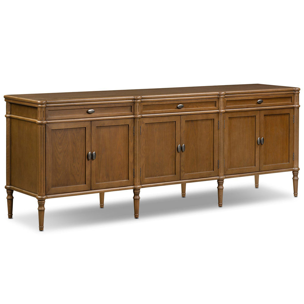 Toulouse 6 Door Sideboard, Toasted Oak by Four Hands