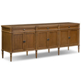 Toulouse 6 Door Sideboard, Toasted Oak by Four Hands