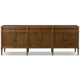 Toulouse 6 Door Sideboard, Toasted Oak by Four Hands