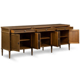 Toulouse 6 Door Sideboard, Toasted Oak by Four Hands
