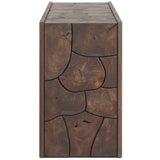 Ridge Outdoor Console Table, Saddle Brown by Four Hands