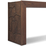 Ridge Outdoor Console Table, Saddle Brown by Four Hands