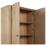 Boa 4-Door Cabinet, Sandy Mindi Veneer by Four Hands — DET_1