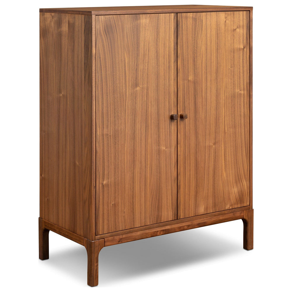 Arturo Small Cabinet, Natural Walnut Veneer by Four Hands — PRM_1