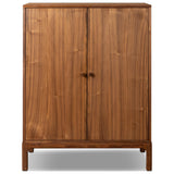 Arturo Small Cabinet, Natural Walnut Veneer by Four Hands — FRT_1