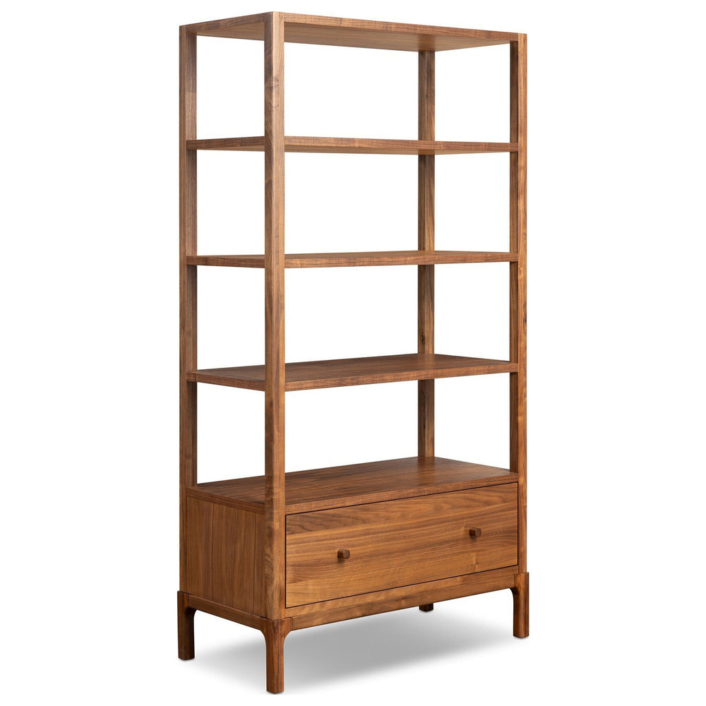 Arturo Bookcase, Natural Walnut by Four Hands — PRM_1