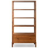 Arturo Bookcase, Natural Walnut by Four Hands — FRT_1