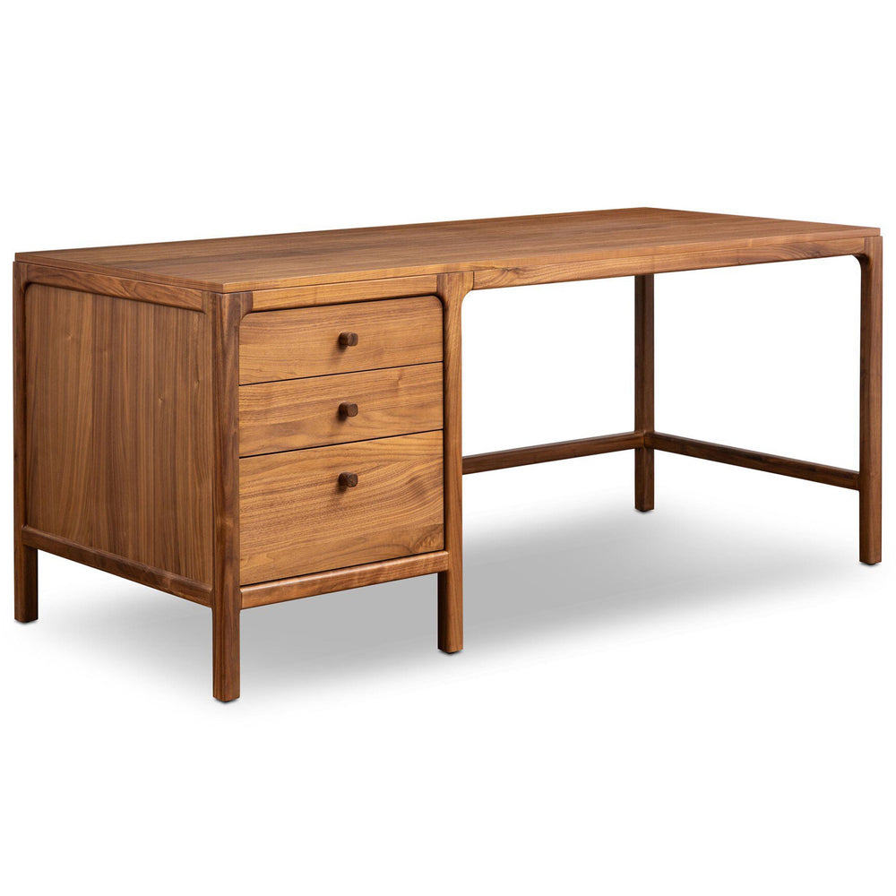 Arturo Desk, Natural Walnut Veneer by Four Hands