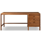 Arturo Desk, Natural Walnut Veneer by Four Hands