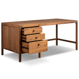 Arturo Desk, Natural Walnut Veneer by Four Hands