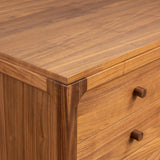 Arturo Desk, Natural Walnut Veneer by Four Hands