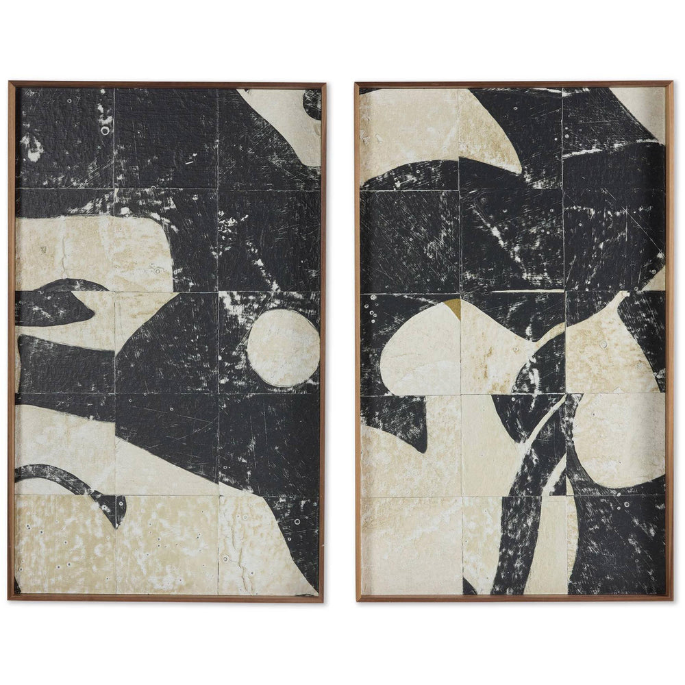 Fragment Diptych by Douglas Galloway by Four Hands