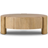 Toman Coffee Table, Rustic Oak by Four Hands